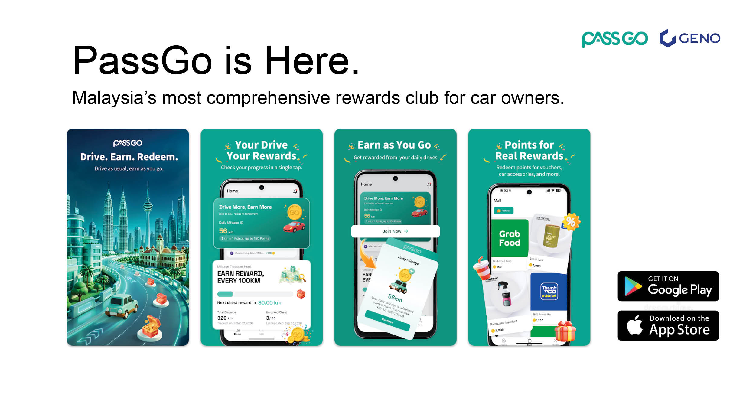 Geno Launches PassGo, Unveiling Malaysia’s Most Comprehensive Rewards Club for Car Owners